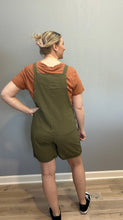 Load image into Gallery viewer, Olive Overall Romper
