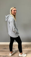 Load image into Gallery viewer, Gray Textured Hoodie
