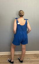 Load image into Gallery viewer, Bold Blue Romper
