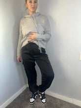 Load image into Gallery viewer, Black Satin Joggers
