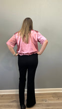 Load image into Gallery viewer, Metalic Pink Pocket Tee
