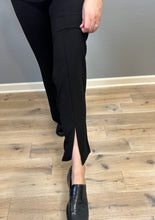 Load image into Gallery viewer, Black Ankle Slit Pants
