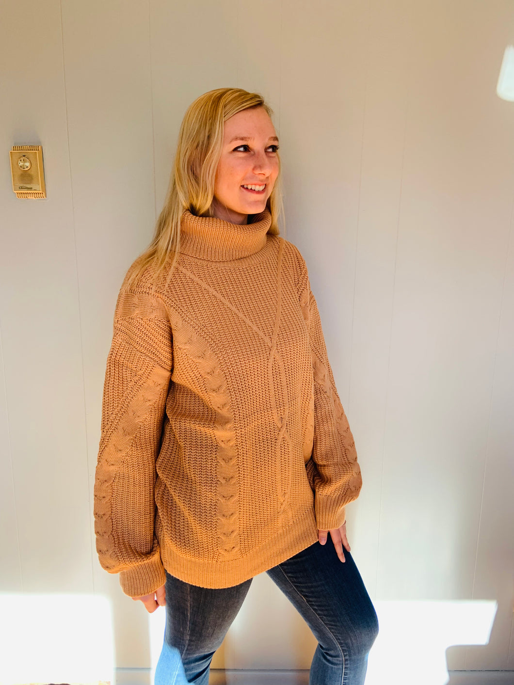 Cappuccino Knit Sweater