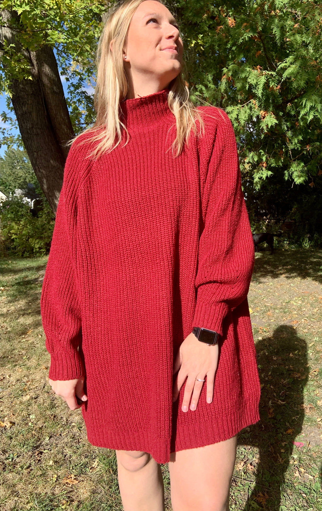 Chonky Burgundy Sweater