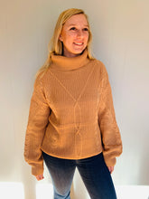 Load image into Gallery viewer, Cappuccino Knit Sweater
