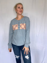 Load image into Gallery viewer, Plaid Stripe Long Sleeve
