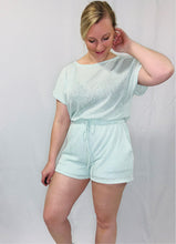 Load image into Gallery viewer, Vacation Mint Romper
